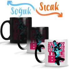 Baskı Dükkanı Time Banquition Time B Sihirli Kupa Bardak Porselen