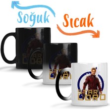 Baskı Dükkanı Star  Sihirli Kupa Bardak Porselen