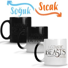 Baskı Dükkanı Fantastic Beasts Sihirli Kupa Bardak Porselen