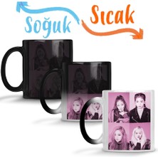 Baskı Dükkanı Blackpınk Blackpink 01 Sihirli Kupa Bardak Porselen