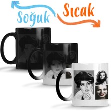 Baskı Dükkanı Türkan Şoray Sihirli Kupa Bardak Porselen