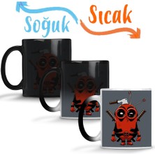 Baskı Dükkanı Minion 01 Sihirli Kupa Bardak Porselen