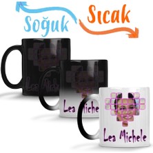 Baskı Dükkanı Lea Michele Sihirli Kupa Bardak Porselen