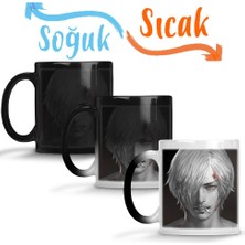 Baskı Dükkanı Sanji Sihirli Kupa Bardak Porselen