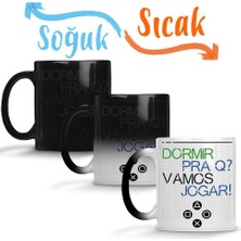 Baskı Dükkanı Vamos Jogar Sihirli Kupa Bardak Porselen