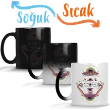 Baskı Dükkanı Open Eye Sihirli Kupa Bardak Porselen