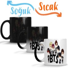 Baskı Dükkanı Babylook Kpop Bangtan Boys Bts Team Integrantes Sihirli Kupa Bardak Porselen