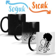 Baskı Dükkanı Usopp One Piece Sihirli Kupa Bardak Porselen