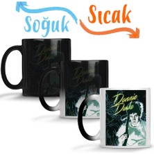 Baskı Dükkanı Donnie Darko Sihirli Kupa Bardak Porselen