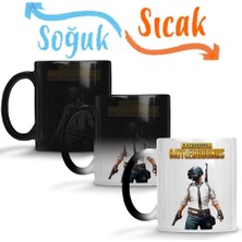 Baskı Dükkanı Playerunknown's Battlegrounds Pubg 05 Sihirli Kupa Bardak Porselen