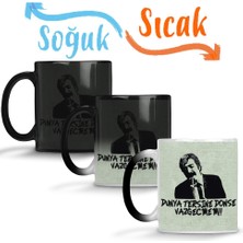 Baskı Dükkanı Müslüm Gürses Söz 01 Sihirli Kupa Bardak Porselen