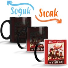 Baskı Dükkanı Avatar To The Victory Sihirli Kupa Bardak Porselen