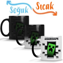 Baskı Dükkanı Minecraft 01 Sihirli Kupa Bardak Porselen