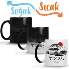 Baskı Dükkanı Skyline Gtr Kenmeri Sihirli Kupa Bardak Porselen