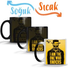Baskı Dükkanı Breakıng Bad Im The One Who Knocks Sihirli Kupa Bardak Porselen