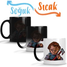 Baskı Dükkanı Chucky 07 Sihirli Kupa Bardak Porselen
