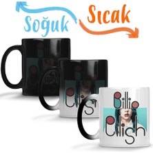 Baskı Dükkanı Billie Eilish 04 Sihirli Kupa Bardak Porselen