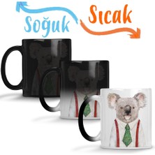 Baskı Dükkanı Koala Graphic Sihirli Kupa Bardak Porselen