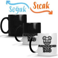 Baskı Dükkanı Radiohead 01 Sihirli Kupa Bardak Porselen