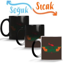 Baskı Dükkanı Get To The Choppa Sihirli Kupa Bardak Porselen