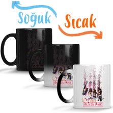Baskı Dükkanı Blackpink 0001 Sihirli Kupa Bardak Porselen