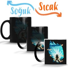 Baskı Dükkanı Vegeta The Prince Of Saiyan Sihirli Kupa Bardak Porselen