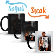 Baskı Dükkanı The Good, Bad And Ugly 2 Sihirli Kupa Bardak Porselen