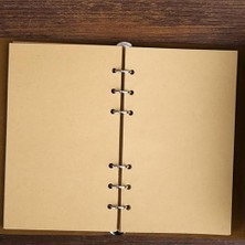 Lilibety Yaprak Desenli Hatıra Defteri Dekoratif Hediyelik