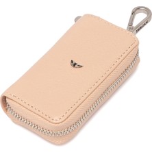 Tergan Pudra Deri Unisex Anahtarlık