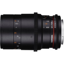 Samyang 100MM T3.1 Makro Sine Lens, Fuji x Uyumlu