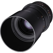 Samyang 100MM T3.1 Makro Sine Lens, Fuji x Uyumlu