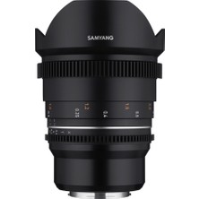 Samyang 14MM T3.1 Vdslr Mk2 Sine Lens, Fuji x Uyumlu