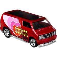 Hot Wheels Bernam Hot Wheels Pop Culture Premium Custom 77 Dodge Van - DLB45-GRL26