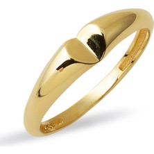 Bilezikci Buse Altın Serçe Parmak Yüzüğü