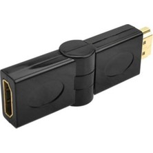 Us Technology 270 Derece Dönebilen Mikro Hdmı To Hdmı Adaptör Çevirici Dönüştürücü
