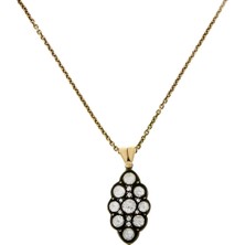T51 Tuğrul Altın 0,86 Ct Elmas Kolye