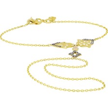 T51 Tuğrul Altın Şahmeran Altın Bileklik T022303