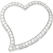 T51 Tuğrul Altın Altın Kalp Kolye Ucu T008905