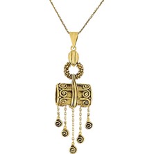 T51 Tuğrul Altın Altın Kolye T007934