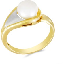 T51 Tuğrul Altın Altın Inci Yüzük T007643