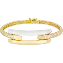 T51 Tuğrul Altın Altın Kelepçe Bilezik T017072