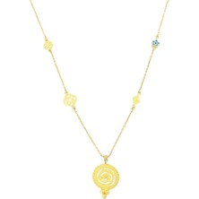 T51 Tuğrul Altın Altın Kolye T033340