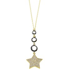 T51 Tuğrul Altın Altın Yıldız Kolye  T028422