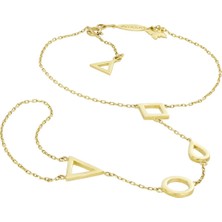 T51 Tuğrul Altın Şahmeran Altın Bileklik T031478