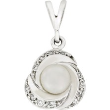 T51 Tuğrul Altın Altın Incili Kolye Ucu T038915