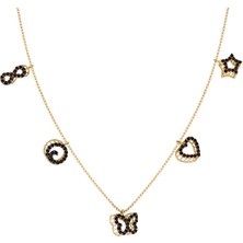 T51 Tuğrul Altın Altın Şans Kolyesi  T048007