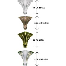 Morev Mobilya ve Koltuk Ayakları Kuğu 14 cm (4 Adet)