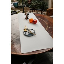 Arma House Modern Lazer Kesim Beyaz Runner 40 x 140 cm