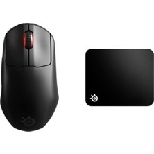 Steelseries Prime Wireless Kablosuz Fps Gaming Mouse & Qck Large Mouse Pad