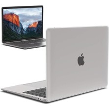 Codegen Apple 15" Macbook Pro A1707 A1990 Beyaz Kılıf Koruyucu Kapak CMPT-156W